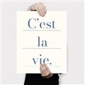 Picture of C'est La Vie II _GroupedProduct_Rectangle_Portrait_Canvas_