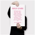 Picture of Pink Self Care _GroupedProduct_Rectangle_Portrait_Canvas_