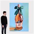 Picture of My Rosé Bottle _GroupedProduct_Rectangle_Portrait_Canvas_