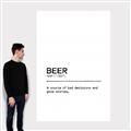 Picture of Quote Beer Stories _GroupedProduct_Rectangle_Portrait_Canvas_