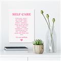 Picture of Pink Self Care _GroupedProduct_Rectangle_Portrait_Canvas_