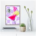 Picture of Disco Martini _GroupedProduct_Rectangle_Portrait_Canvas_Framed_