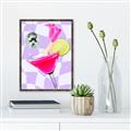 Picture of Disco Martini _GroupedProduct_Rectangle_Portrait_Canvas_Framed_