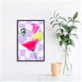 Picture of Disco Martini _GroupedProduct_Rectangle_Portrait_Canvas_Framed_
