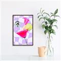 Picture of Disco Martini _GroupedProduct_Rectangle_Portrait_Canvas_Framed_