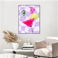 Picture of Disco Martini _GroupedProduct_Rectangle_Portrait_Canvas_Framed_