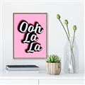 Picture of Ooh La La _GroupedProduct_Rectangle_Portrait_Canvas_Framed_