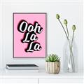 Picture of Ooh La La _GroupedProduct_Rectangle_Portrait_Canvas_Framed_
