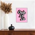Picture of Ooh La La _GroupedProduct_Rectangle_Portrait_Canvas_Framed_