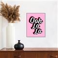 Picture of Ooh La La _GroupedProduct_Rectangle_Portrait_Canvas_Framed_