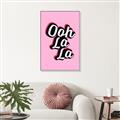 Picture of Ooh La La _GroupedProduct_Rectangle_Portrait_Canvas_Framed_