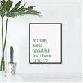 Picture of Green Life _GroupedProduct_Rectangle_Portrait_Canvas_Framed_