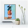 Picture of My Rosé Bottle _GroupedProduct_Rectangle_Portrait_Canvas_Framed_
