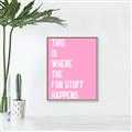 Picture of Fun Stuff Happens _GroupedProduct_Rectangle_Portrait_Canvas_Framed_