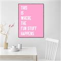 Picture of Fun Stuff Happens _GroupedProduct_Rectangle_Portrait_Canvas_Framed_
