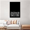 Picture of Coffee or Vodka _GroupedProduct_Rectangle_Portrait_Canvas_Framed_