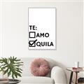 Picture of Tequila Te Amo _GroupedProduct_Rectangle_Portrait_Canvas_Framed_