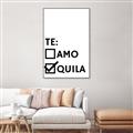 Picture of Tequila Te Amo _GroupedProduct_Rectangle_Portrait_Canvas_Framed_