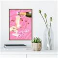 Picture of Happy Hour Champagne _GroupedProduct_Rectangle_Portrait_Canvas_Framed_