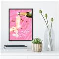 Picture of Happy Hour Champagne _GroupedProduct_Rectangle_Portrait_Canvas_Framed_