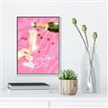 Picture of Happy Hour Champagne _GroupedProduct_Rectangle_Portrait_Canvas_Framed_