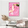 Picture of Happy Hour Champagne _GroupedProduct_Rectangle_Portrait_Canvas_Framed_
