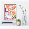 Picture of February Self-Care _GroupedProduct_Rectangle_Portrait_Canvas_Framed_