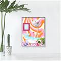 Picture of February Self-Care _GroupedProduct_Rectangle_Portrait_Canvas_Framed_