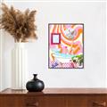Picture of February Self-Care _GroupedProduct_Rectangle_Portrait_Canvas_Framed_