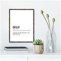 Picture of Quote Beer Stories _GroupedProduct_Rectangle_Portrait_Canvas_Framed_