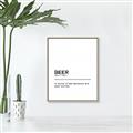 Picture of Quote Beer Stories _GroupedProduct_Rectangle_Portrait_Canvas_Framed_