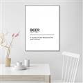 Picture of Quote Beer Stories _GroupedProduct_Rectangle_Portrait_Canvas_Framed_