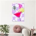 Picture of Disco Martini _GroupedProduct_Rectangle_Portrait_Unframed_Print_Only_
