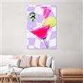 Picture of Disco Martini _GroupedProduct_Rectangle_Portrait_Unframed_Print_Only_