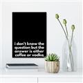 Picture of Coffee or Vodka _GroupedProduct_Rectangle_Portrait_Unframed_Print_Only_