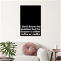 Picture of Coffee or Vodka _GroupedProduct_Rectangle_Portrait_Unframed_Print_Only_