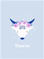 Picture of Kids Taurus Zodiac _GroupedProduct_Rectangle_Portrait_Unframed_Print_Only_