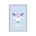 Picture of Kids Taurus Zodiac _GroupedProduct_Rectangle_Portrait_Canvas_Framed_