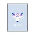Picture of Kids Taurus Zodiac _GroupedProduct_Rectangle_Portrait_Canvas_Framed_