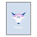 Picture of Kids Taurus Zodiac _GroupedProduct_Rectangle_Portrait_Canvas_Framed_