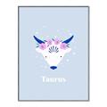 Picture of Kids Taurus Zodiac _GroupedProduct_Rectangle_Portrait_Canvas_Framed_
