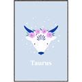 Picture of Kids Taurus Zodiac _GroupedProduct_Rectangle_Portrait_Canvas_Framed_