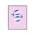 Picture of Kids Pisces Zodiac _GroupedProduct_Rectangle_Portrait_Canvas_Framed_