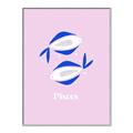Picture of Kids Pisces Zodiac _GroupedProduct_Rectangle_Portrait_Canvas_Framed_