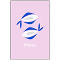 Picture of Kids Pisces Zodiac _GroupedProduct_Rectangle_Portrait_Canvas_Framed_