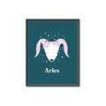 Picture of Kids Aries Zodiac _GroupedProduct_Rectangle_Portrait_Canvas_Framed_