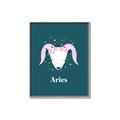 Picture of Kids Aries Zodiac _GroupedProduct_Rectangle_Portrait_Canvas_Framed_