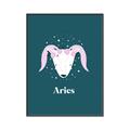 Picture of Kids Aries Zodiac _GroupedProduct_Rectangle_Portrait_Canvas_Framed_