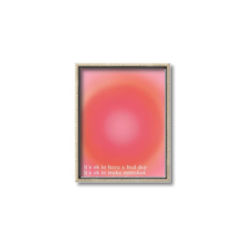 Picture of Motivational Aura Poster _GroupedProduct_Rectangle_Portrait_Canvas_Framed_