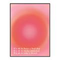 Picture of Motivational Aura Poster _GroupedProduct_Rectangle_Portrait_Canvas_Framed_